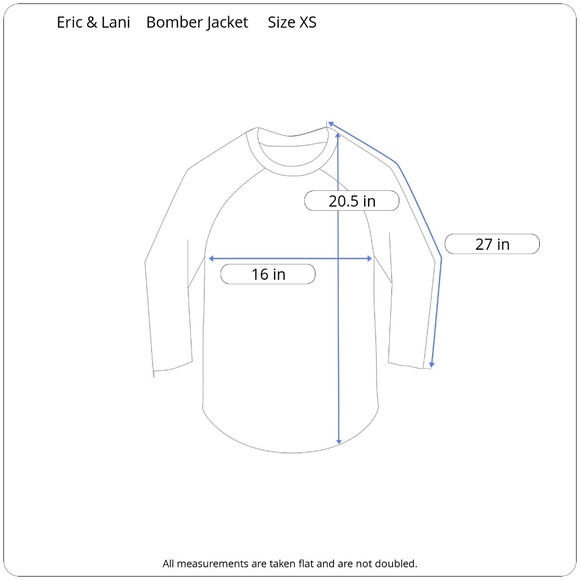 [Eric & Lani] Color Block Sweatshirt Bomber Jacket - Picture 7 of 7